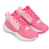 Big Kids' Under Armour Lockdown 7 Basketball Shoes "Pink"