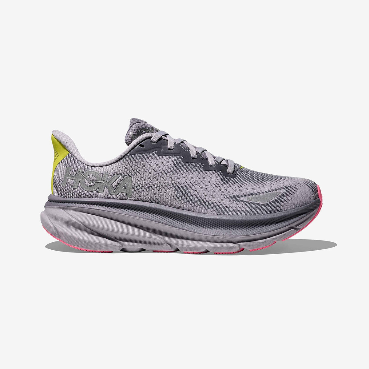 Hoka Women's Clifton 9 GTX "Grey Skies/Foggy Grey"
