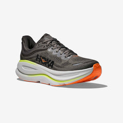 Hoka Men's Bondi 9 "Asphalt Grey/Gravel"