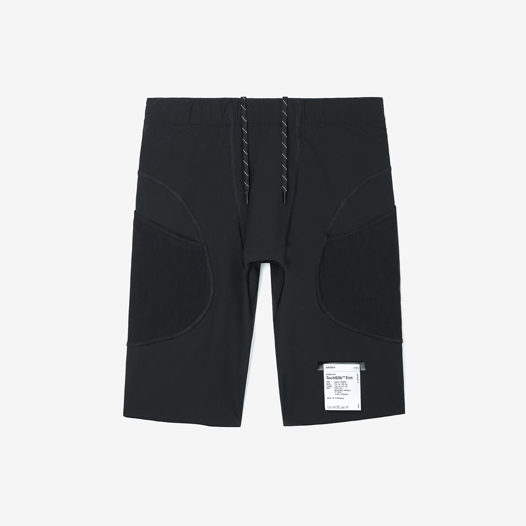 Satisfy Techsilk™ Evo 9" Half Tights "Black"