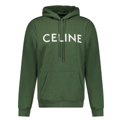 WRITING LOGO DESIGN HOODIE GREEN