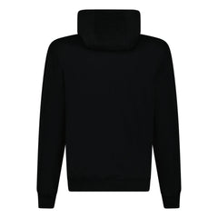 CASABLANCA  LOGO EMBROIDERED HOODED SWEATSHIRT BLACK