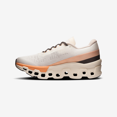 On Women's Cloudmonster 2 "Ivory/Tangerine"