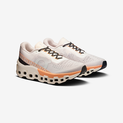 On Women's Cloudmonster 2 "Ivory/Tangerine"