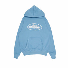 Corteiz Alcatraz Hoodie Baby Blu