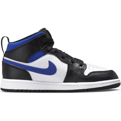 Jordan 1 Mid Little Kids' "Racer Blue"