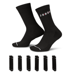 Jordan Everyday Crew Socks 6 Pairs (Unisex)