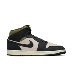 Men's Air Jordan 1 Mid SE "Off Noir Medium Olive"