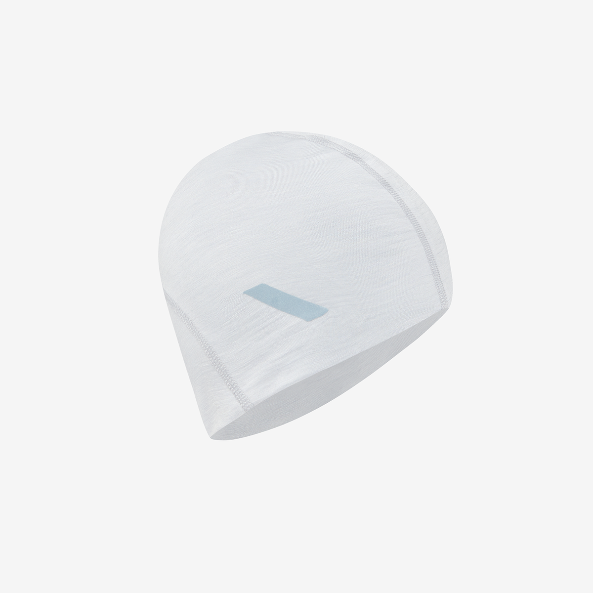 Soar Merino Silk Beanie "Chalk"