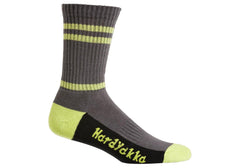 10 Pairs of Hard Yakka Cotton Rich Crew Sock (10 PACK) Multi Colours