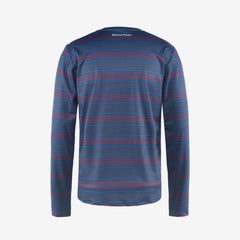 District Vision Lightweight Long Sleeve Tee "Micro Stripes"