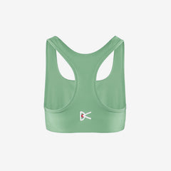 District Vision Womens Twin Layer Medium Support Bra "Mint"