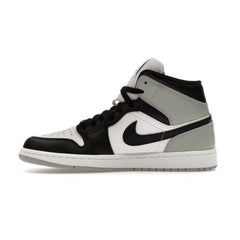 Nike Air Jordan 1 Mid Barons Black Smoke Grey