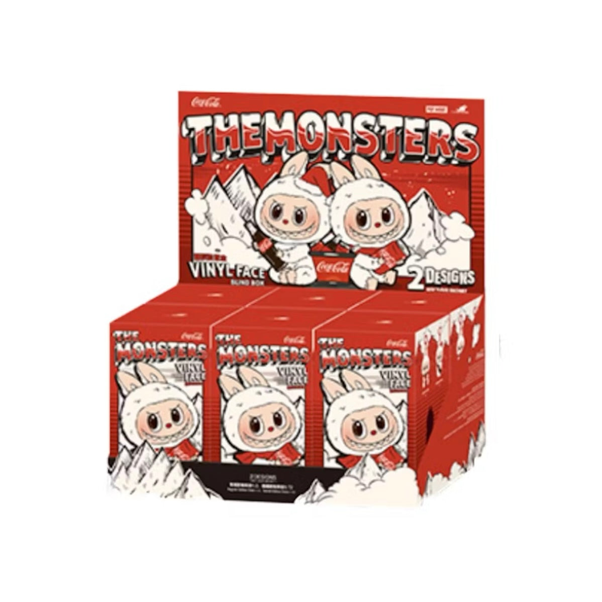 Pop Mart Labubu The Monsters ‘Coca Cola’ Series Vinyl Face Sealed Case (6 Blind Box)