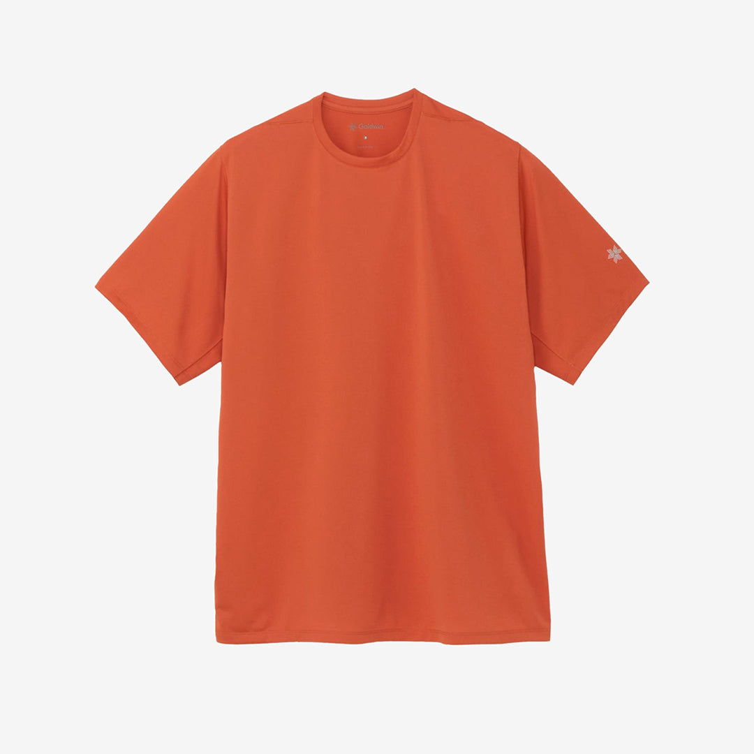 Goldwin Men's WF-Dry T-shirt "Carnelian"