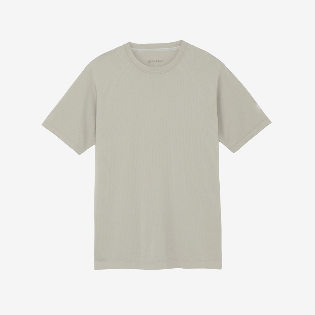 Goldwin Men's Convexity Dry T-shirt "Beige Haze"