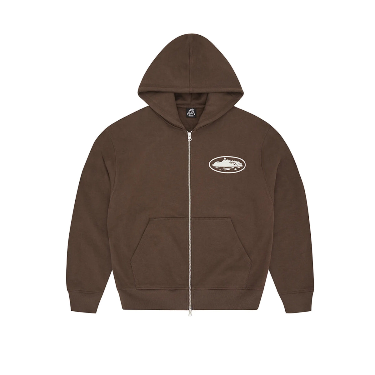 Corteiz Island Puff Print Zip Hoodie