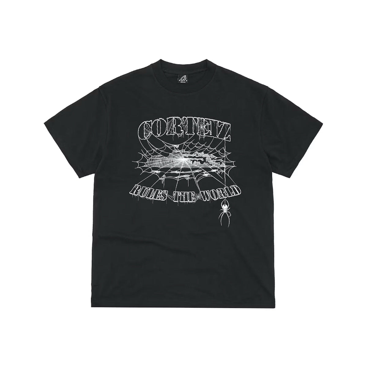 Corteiz Web Alcatraz Tee Black