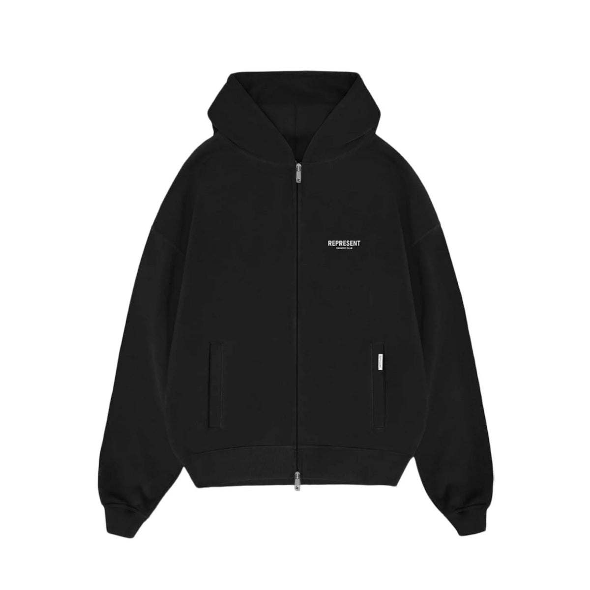 Represent Owners Club Zip Hoodie (Black)