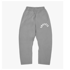 Corteiz Colly Arch Zip Hoodie & Bottoms Pewter Grey
