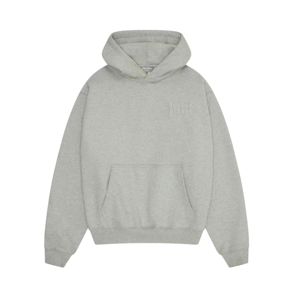 Broken Planet Basics Hoodie Heather Grey