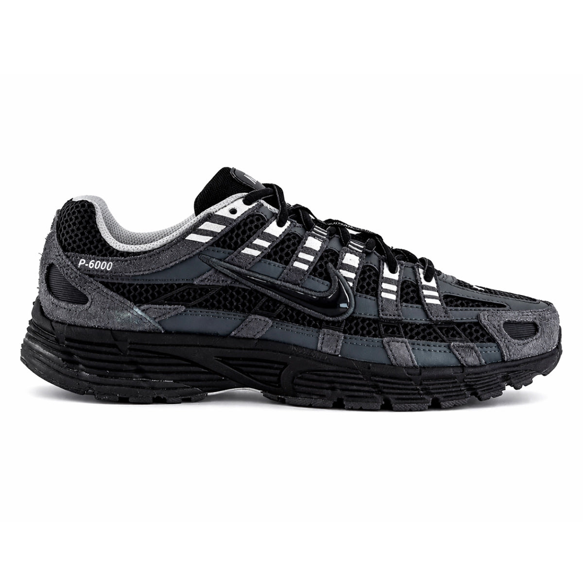 Nike P-6000 Anthracite Black Chrome Metallic Silver