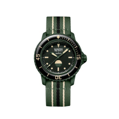 Swatch X Blancpain Scuba Fifty Fathoms Green Abyss (SO35G100)