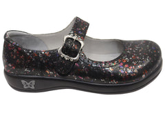 Alegria Kourtney Womens Leather Mary Jane Shoes