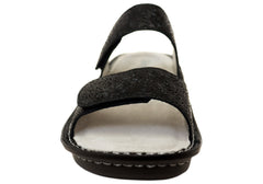 Alegria Verona Womens Comfortable Leather Sandals Inky