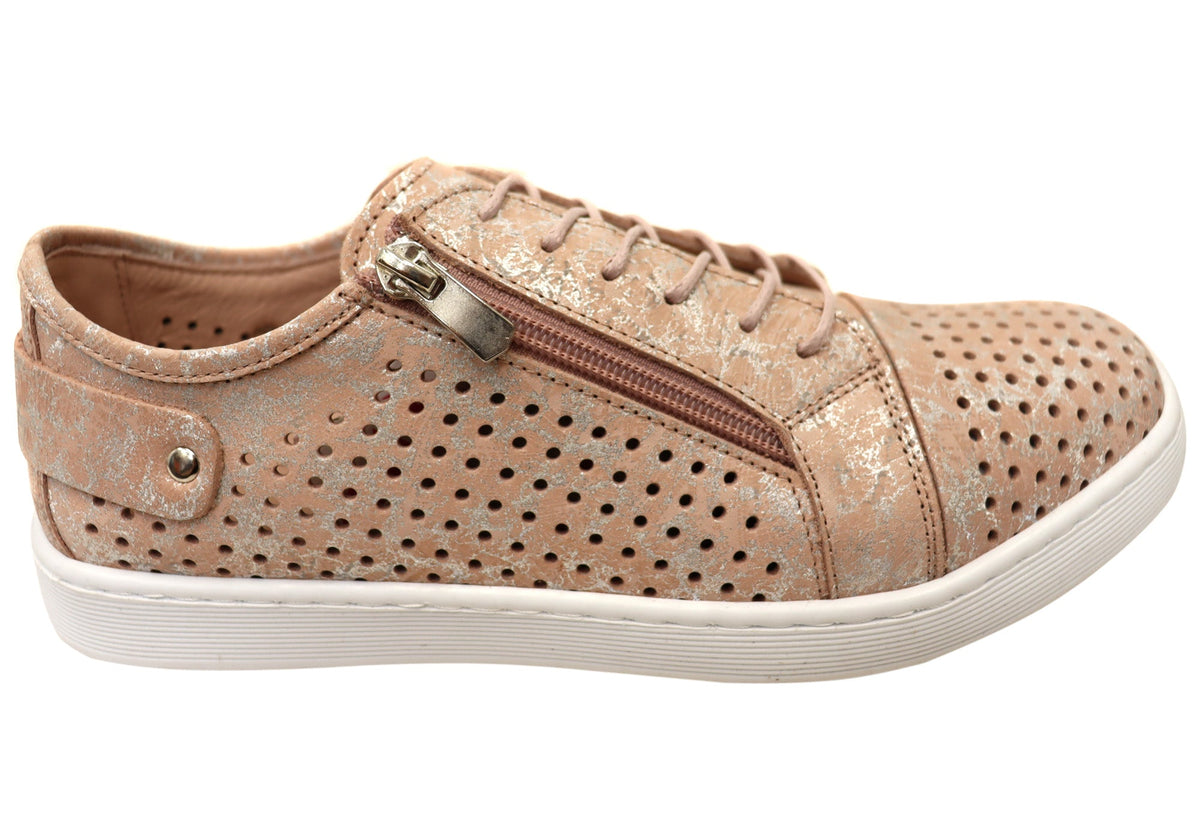 Cabello Comfort EG17P Womens European Leather Casual Shoes