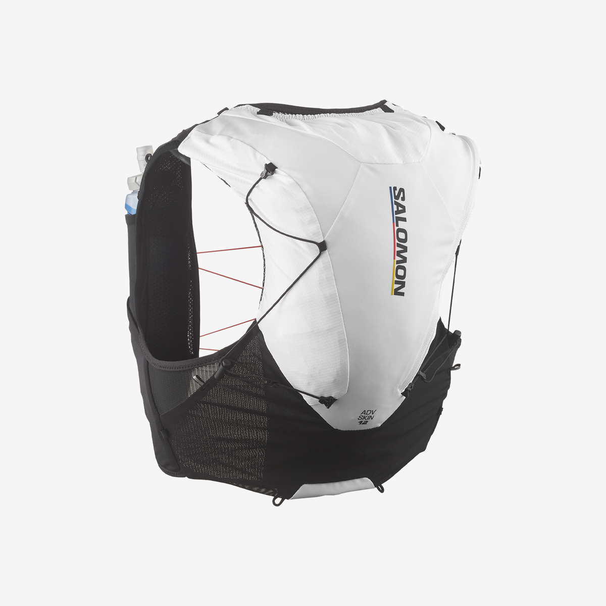 Salomon ADV Skin 12 Race Flag Hydration Vest Set "Black/White"