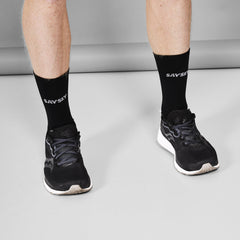 Saysky Unisex Logo Combat High Socks "Black"