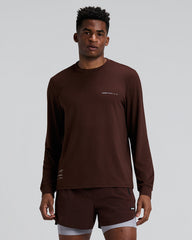 Bandit Men's Micromesh™ Long Sleeve Tee "Cacao"