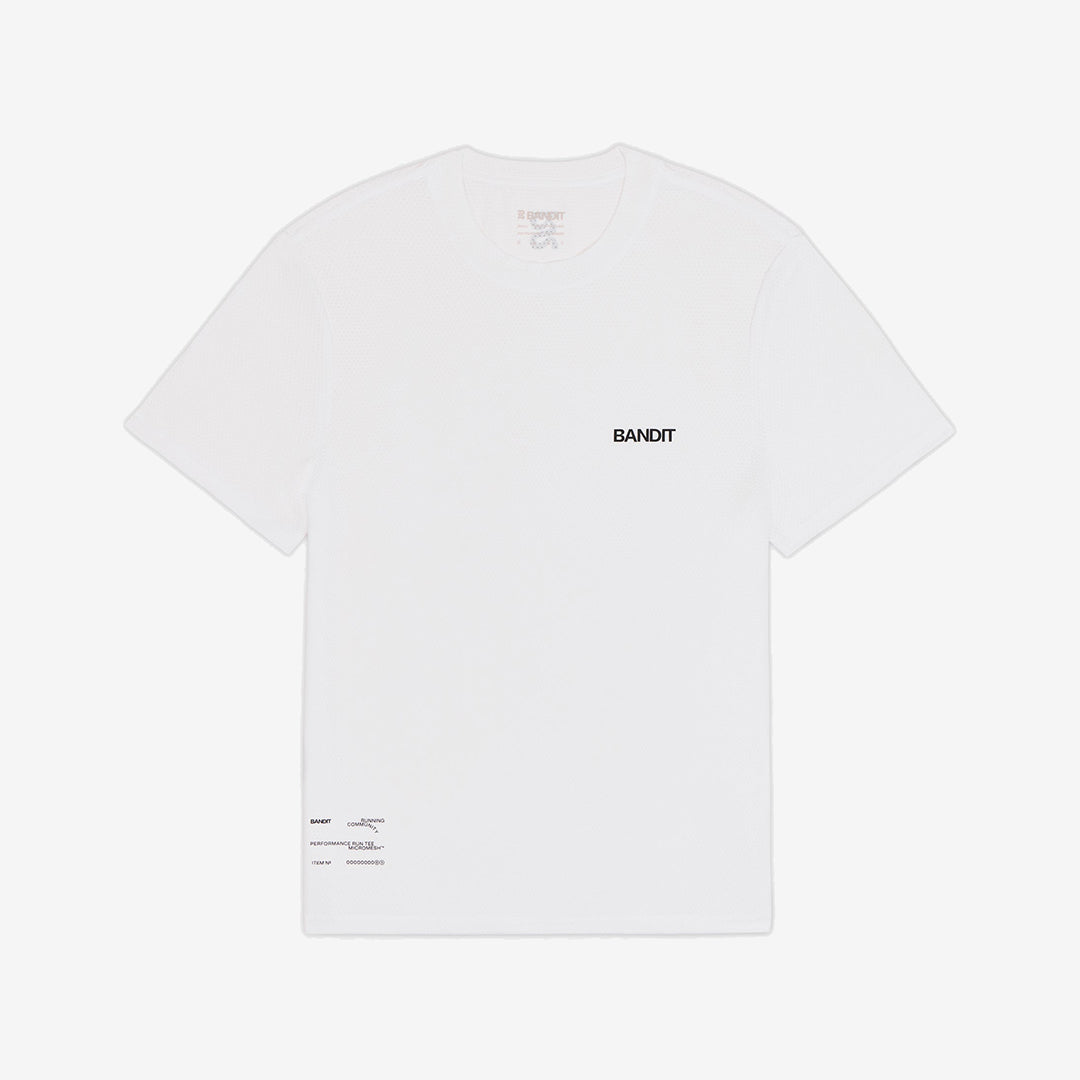 Bandit Men's Micromesh™ Run Tee "White"