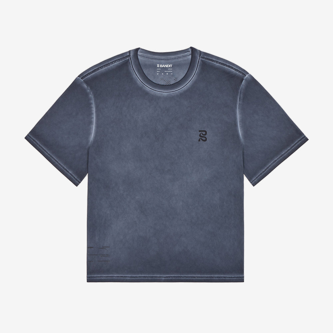 Bandit Men's FrioSoft™ Performance Box Tee "Anthracite SaltFade™"