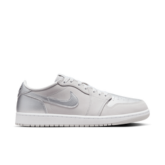 Air Jordan 1 Low OG Metallic Silver