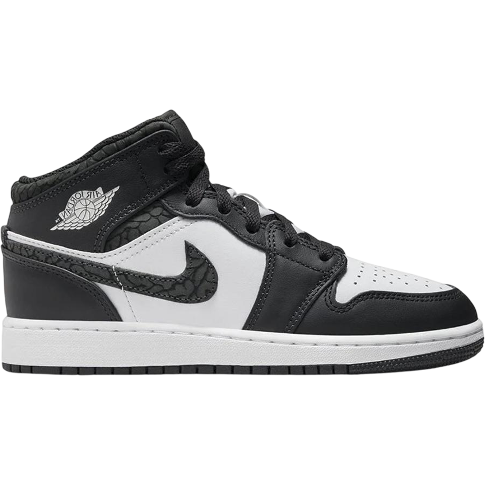 Air Jordan 1 Mid SE Panda Elephant (GS)