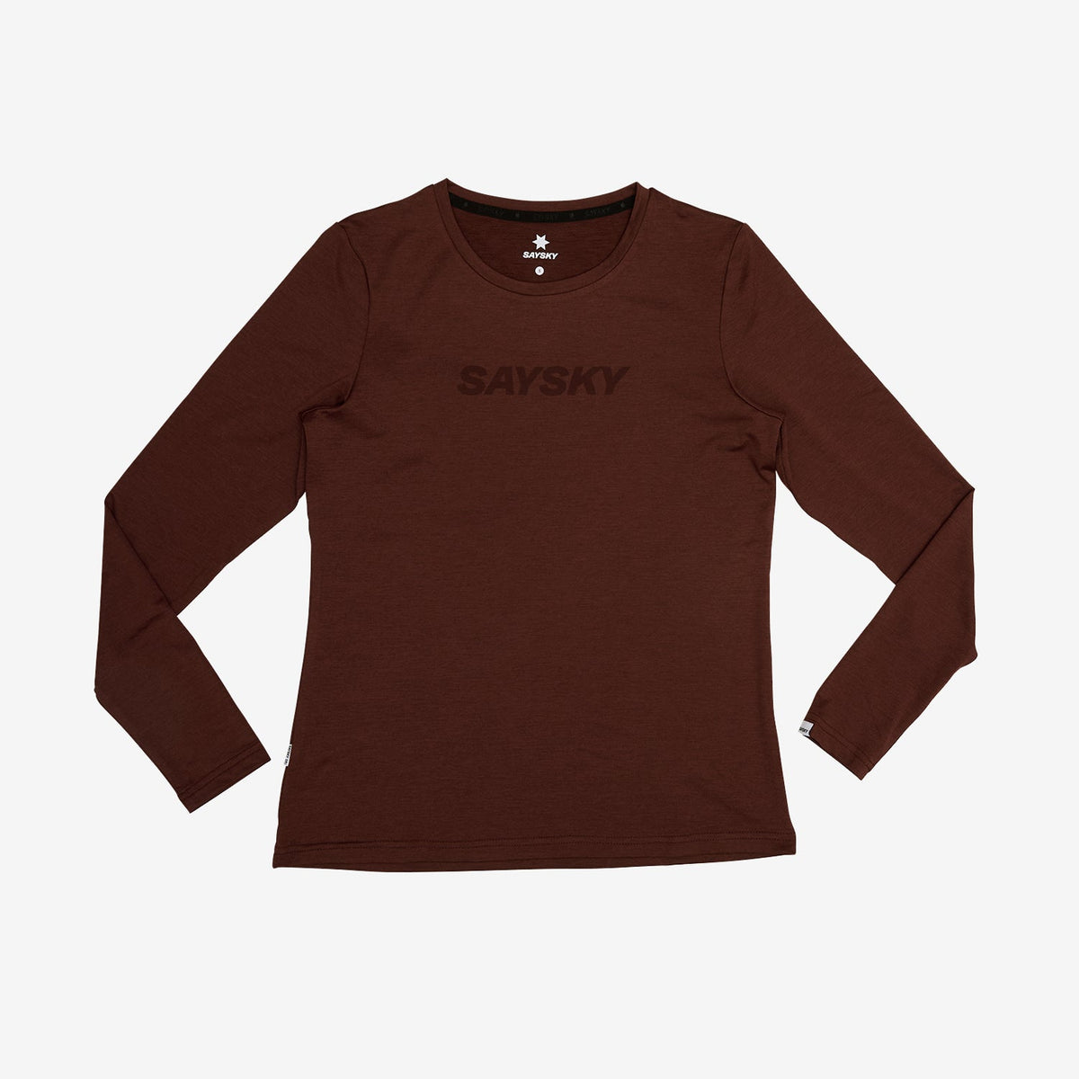 Saysky Women's Logo Pace Long Sleeve "Red"