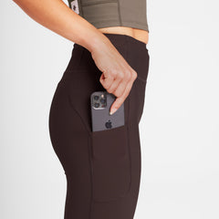 Saysky Women's Combat+ Rib Long Tights "Coffee"