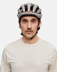 Portal Men's Lateral Peak SS Tee "Bone White"