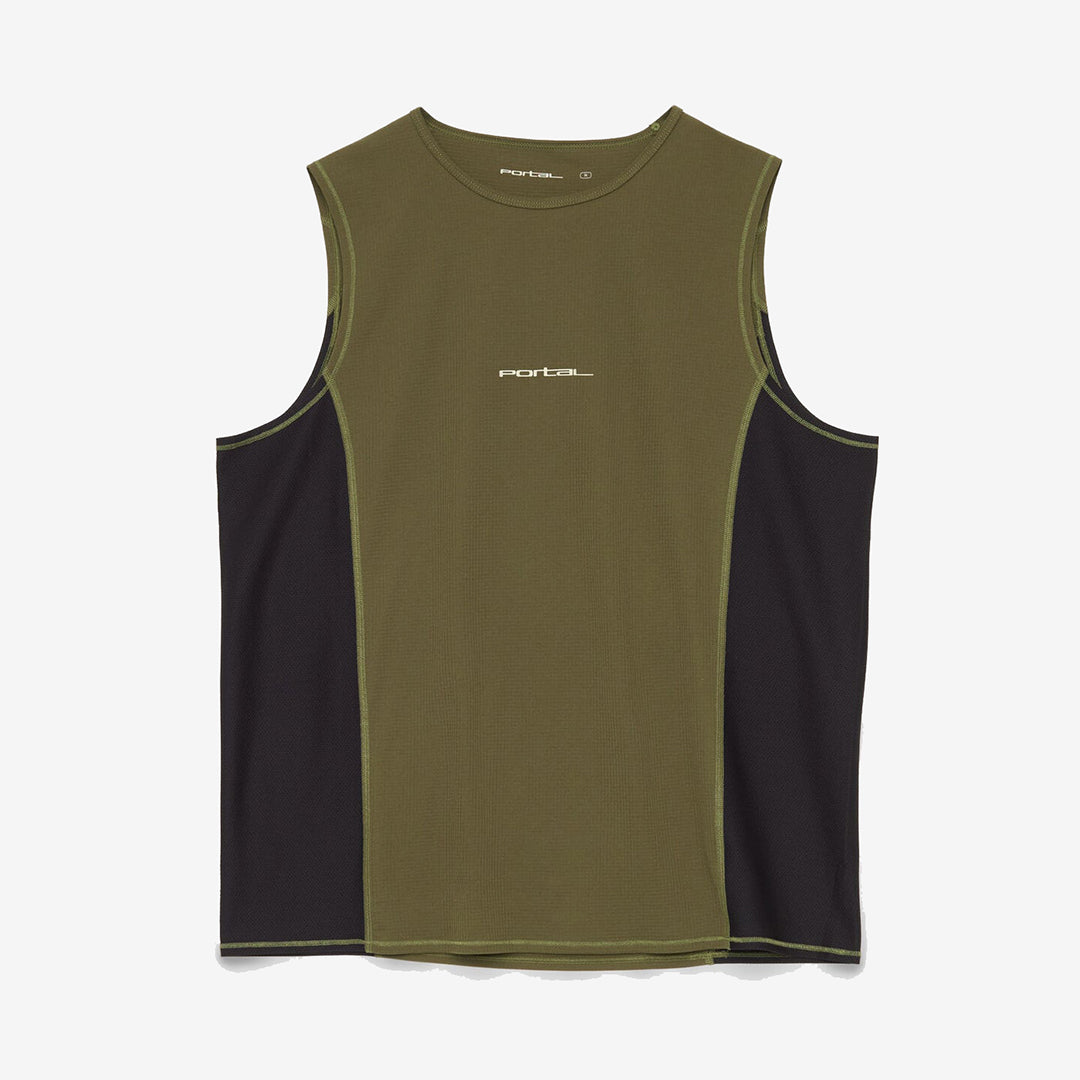 Portal Men's Range Light Tank "Dark Olive/Black Beauty"