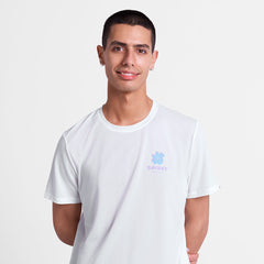 Saysky Men's Flower Combat T-Shirt "White"