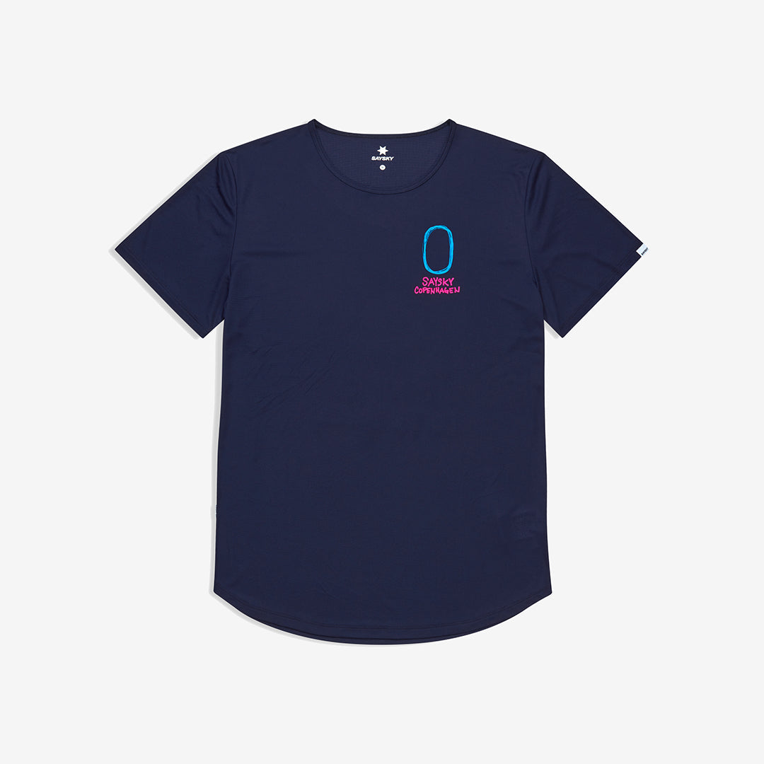 Saysky Men's Statement Flow T-Shirt "Blue"
