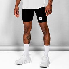 Saysky Men's Flow+ Race Short Tights 7" "Black"