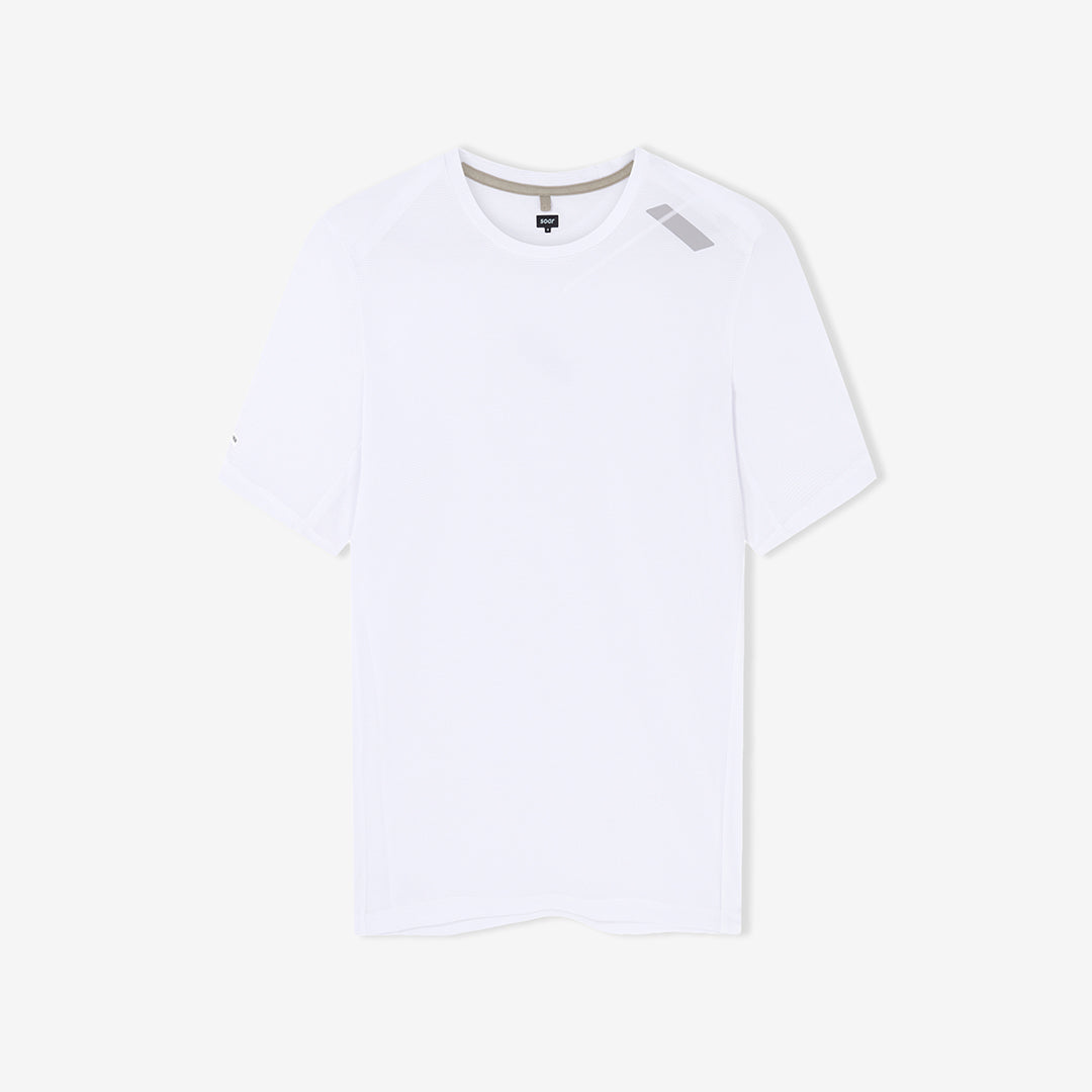 Soar Men's Eco SS Tech Tee "White"