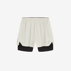 Soar Men's Dual Run Shorts "Light Grey"