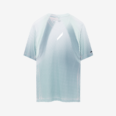 Soar Men's Printed Tech Tee "Grey/Sage Dots"