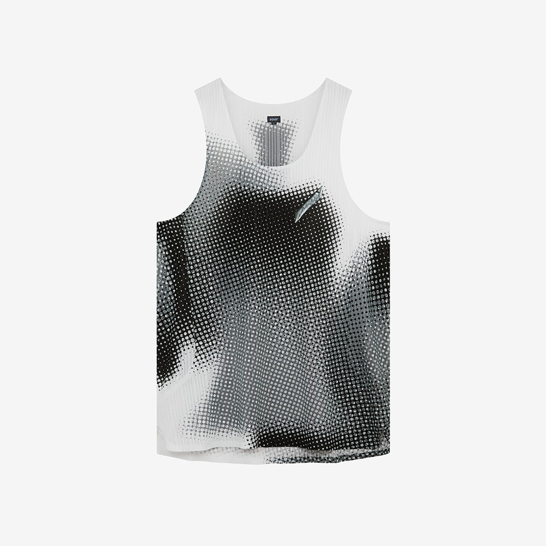 Soar Men's Race Vest 2.0 "Black/White Dot"