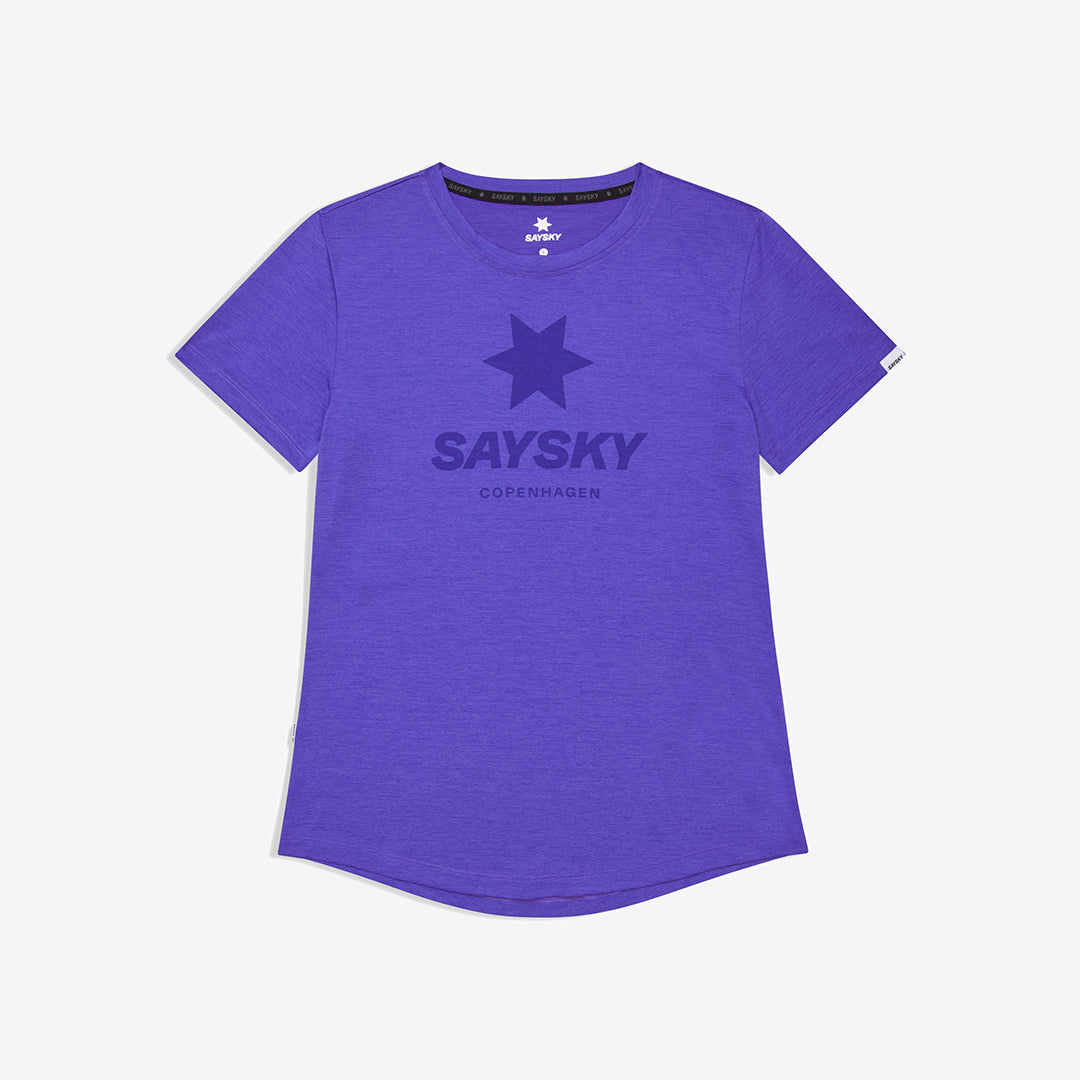 Saysky Women's Logo Combat Pro T-Shirt "Purple"