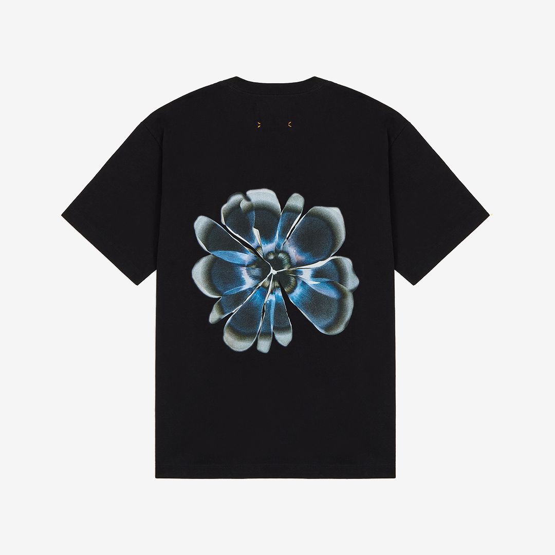 Bandit Men's Classic Cotton Tee "Blot Bleed Floral"